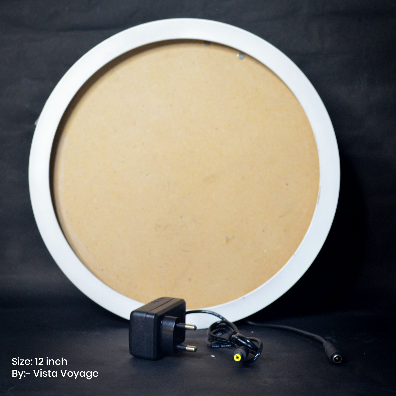 MDF Moon Lamp Base 12 Inches